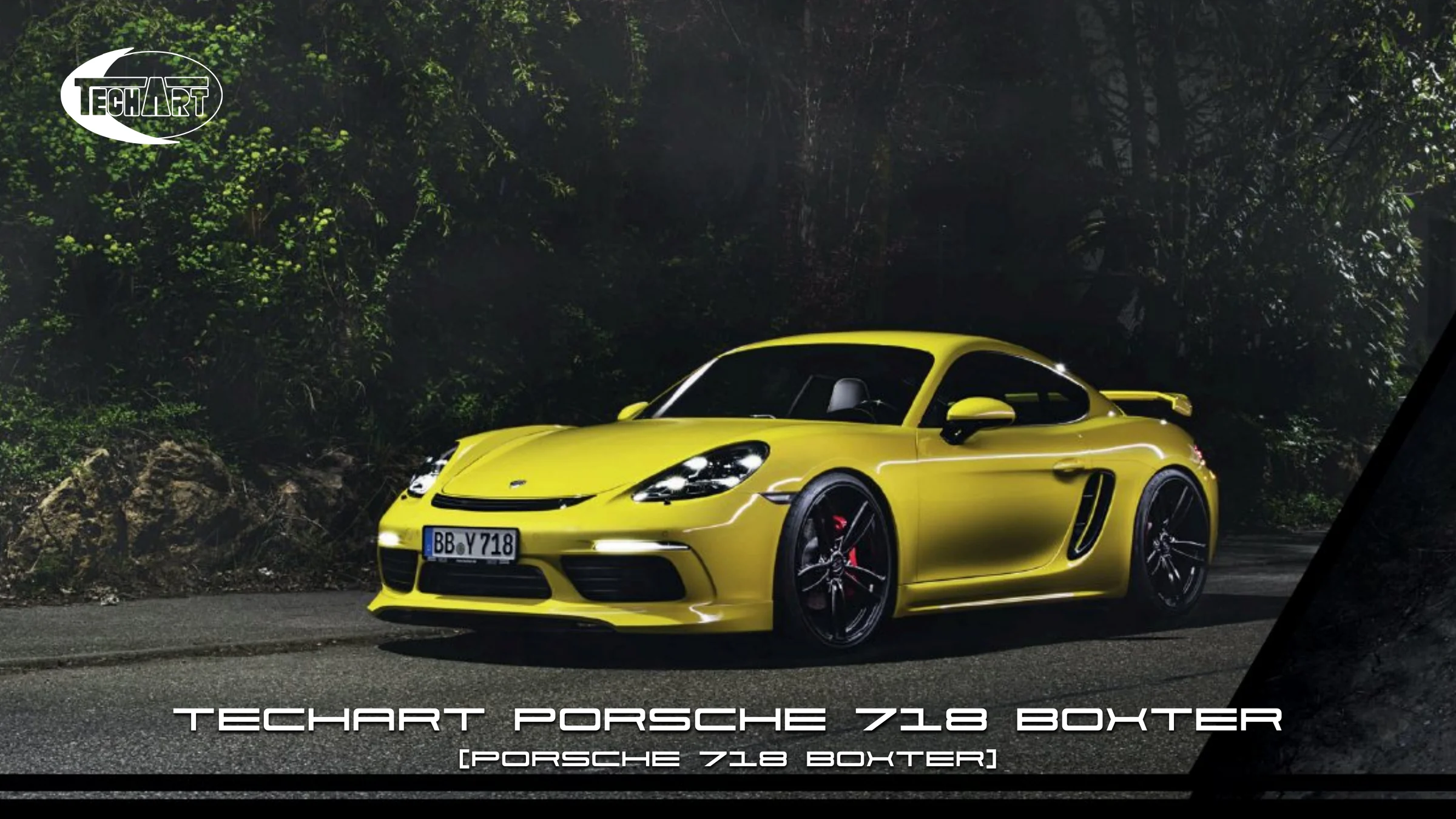 718 Boxster TECHART 카탈로그 1페이지