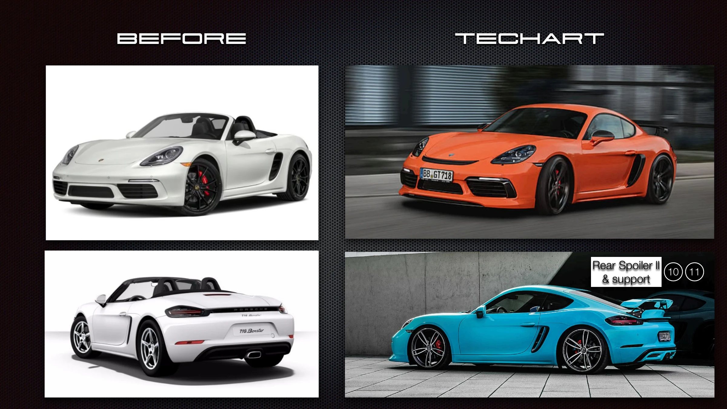 718 Boxster TECHART 카탈로그 10페이지