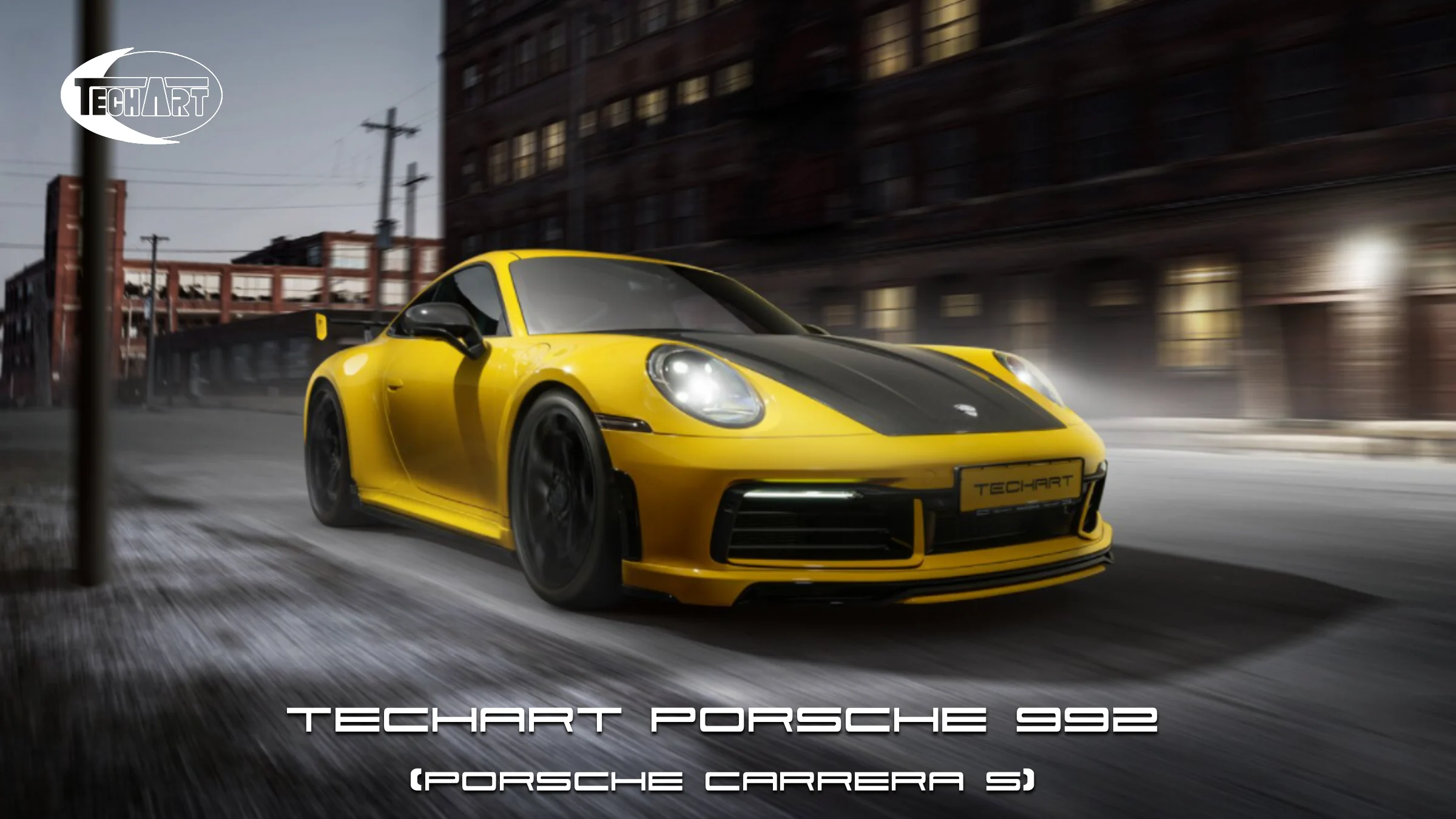 Carrera S TECHART 카탈로그 1페이지