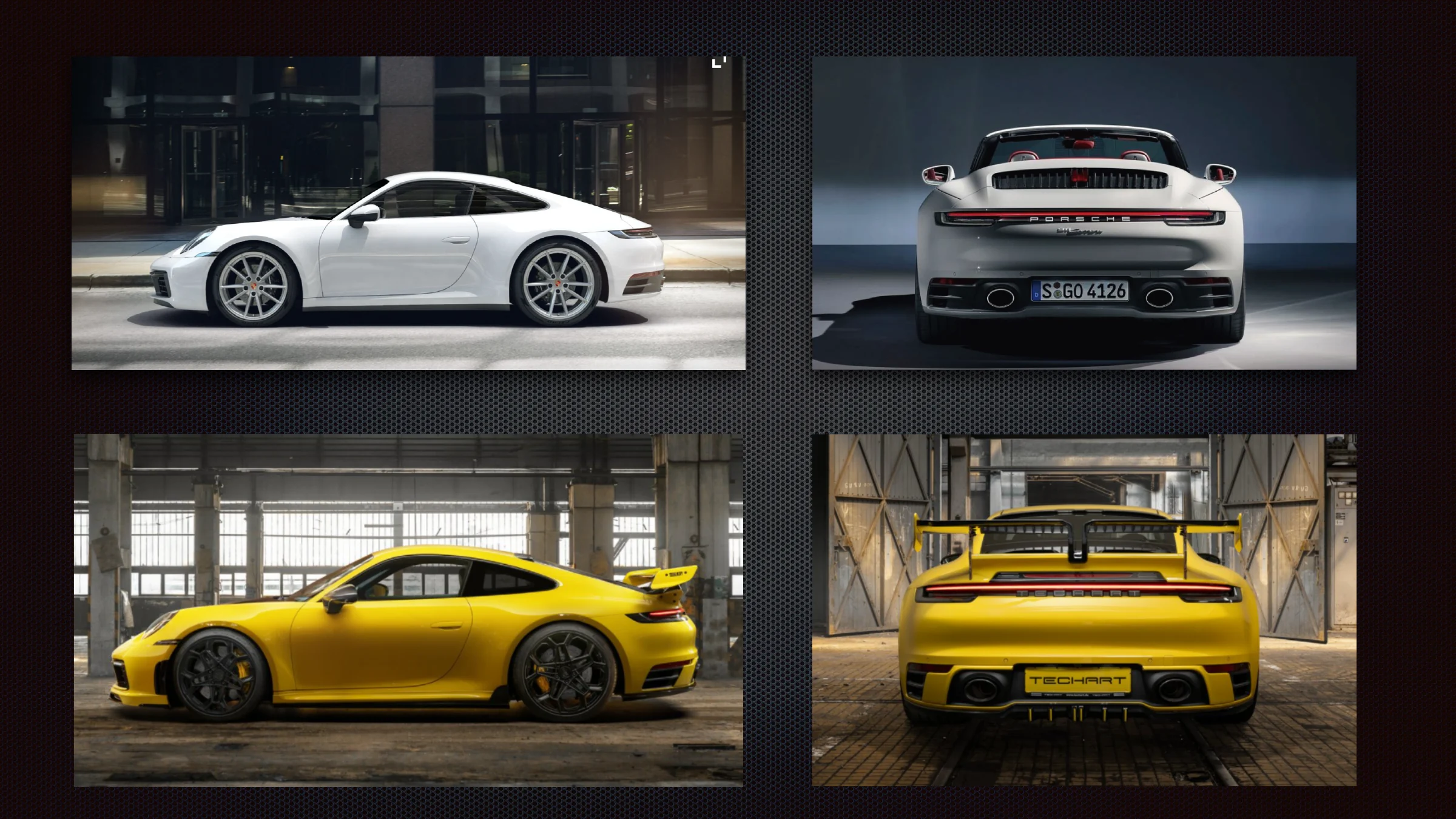 Carrera S TECHART 카탈로그 7페이지