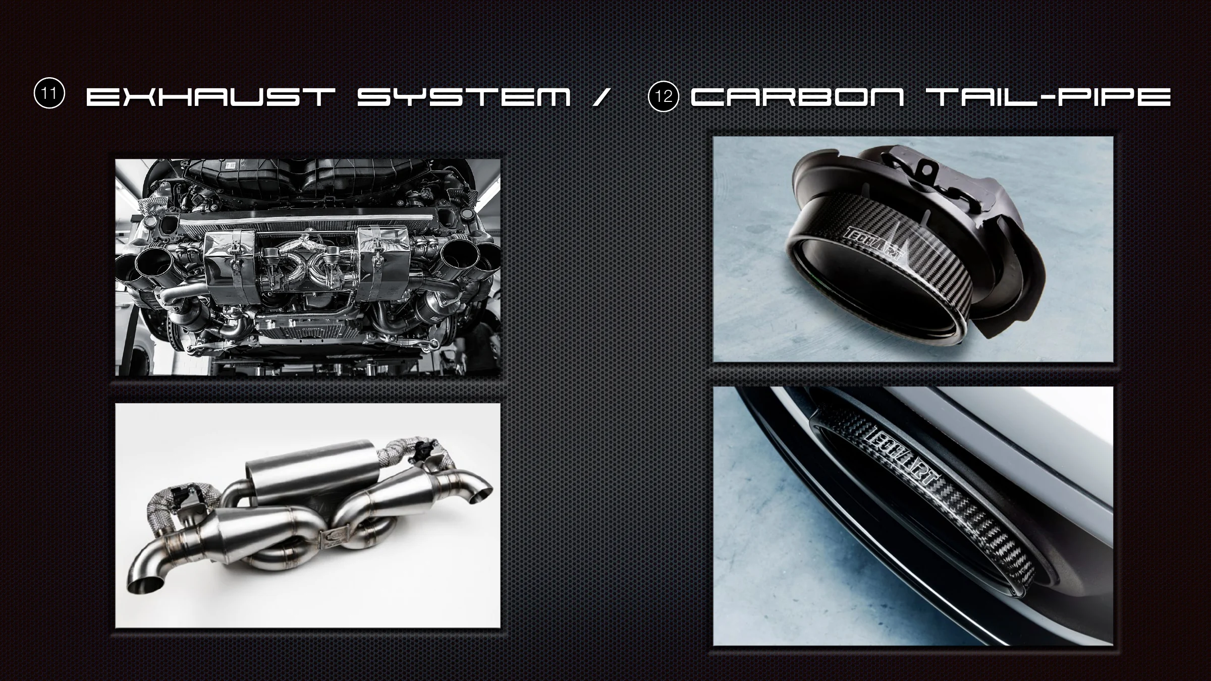 Carrera S TECHART 카탈로그 14페이지