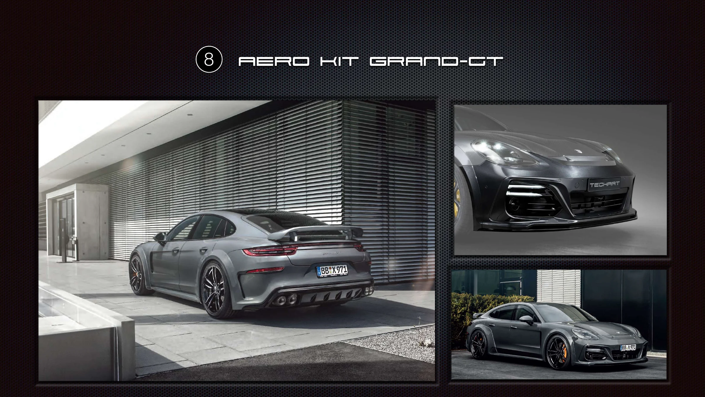 Panamera TECHART 카탈로그 11페이지