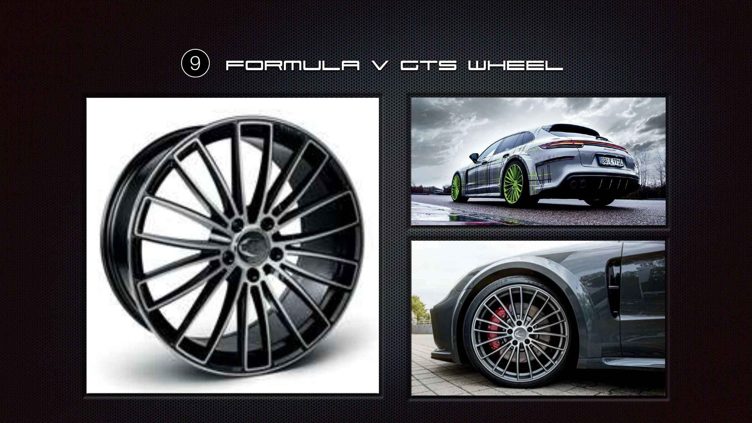 Panamera TECHART 카탈로그 12페이지